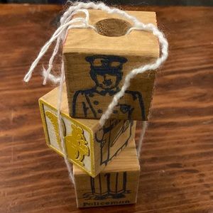 Antique Wooden Children’s Blocks